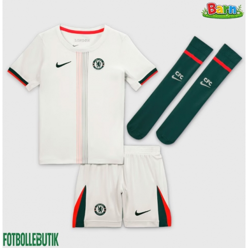 Chelsea Benoit Badiashile #5 Bortaställ Barn 2025-26 Kortärmad (+ Korta byxor)